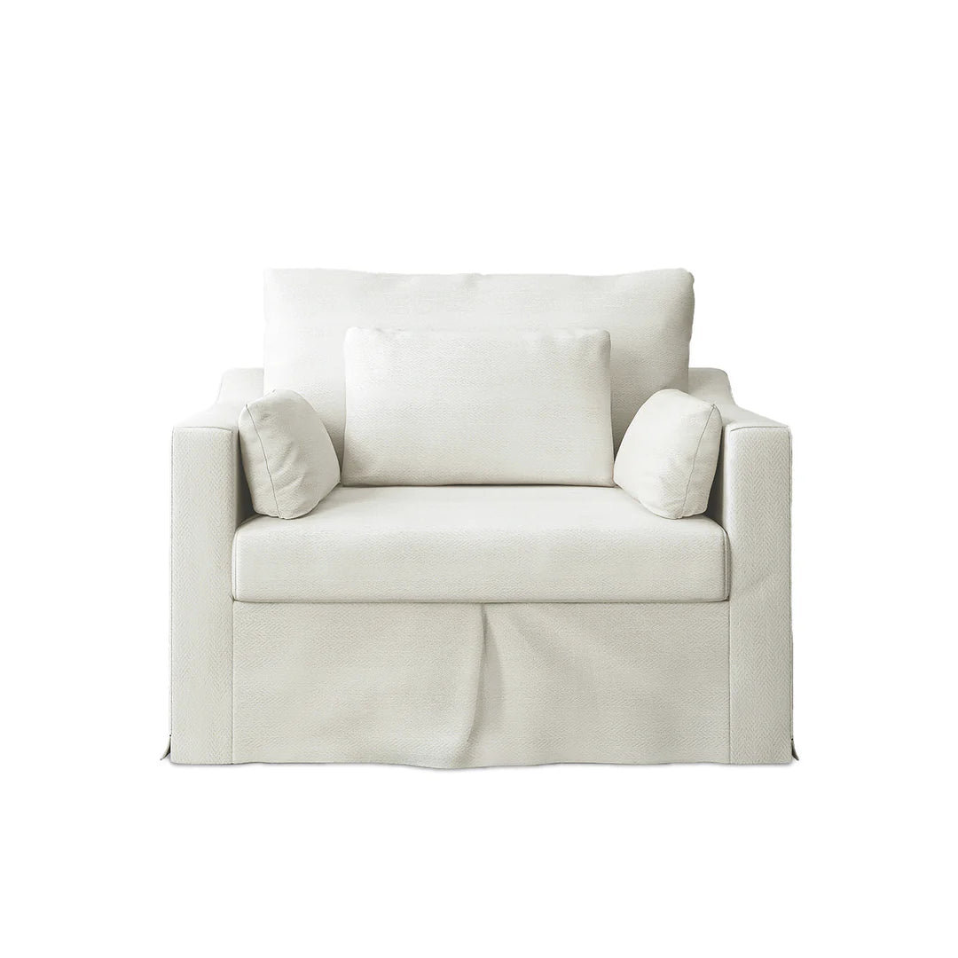 Slipcovered Living Room Chair