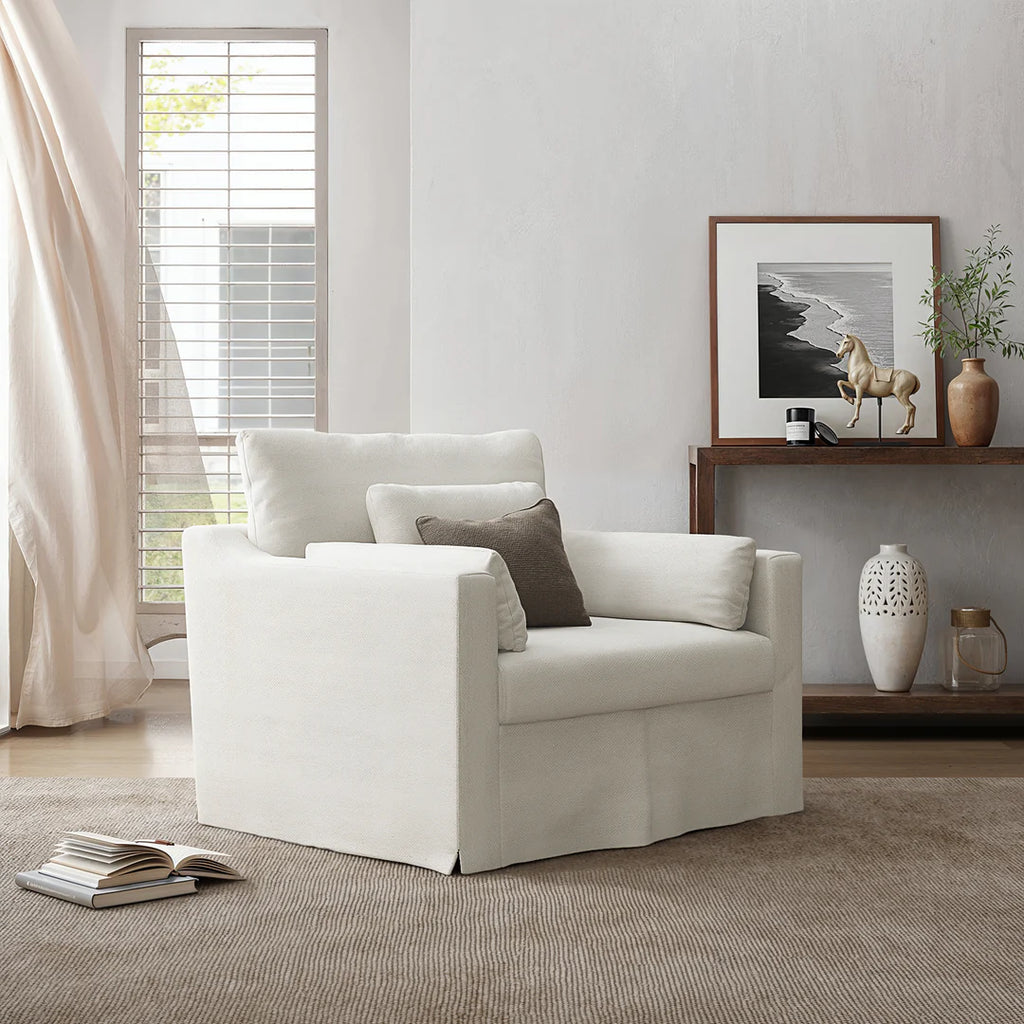 Slipcovered Living Room Chair