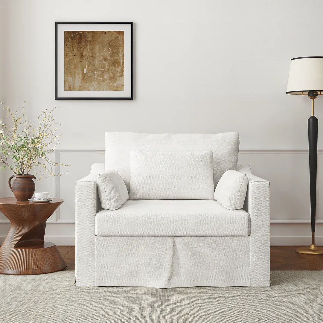Slipcovered Living Room Chair