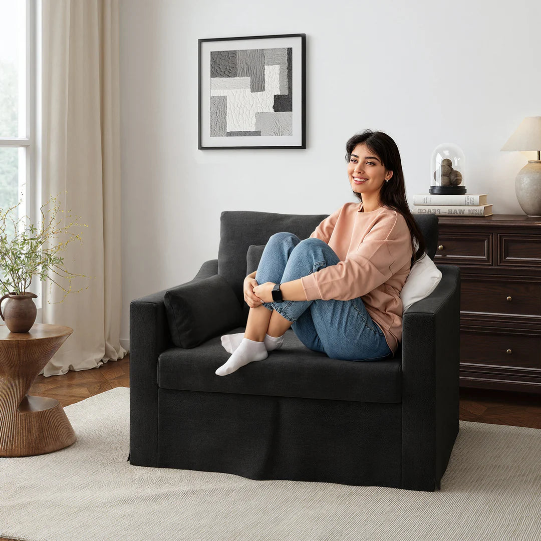 Slipcovered Living Room Chair