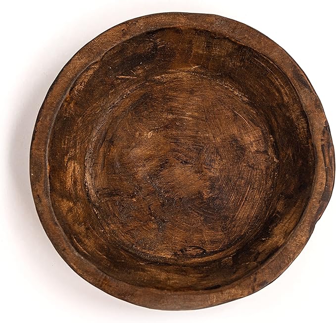 Red Barn Candle Company Wooden Dough Bowl - 12" Round