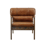 Mid Century Modern Accent Armchair with Ash Wood Frame