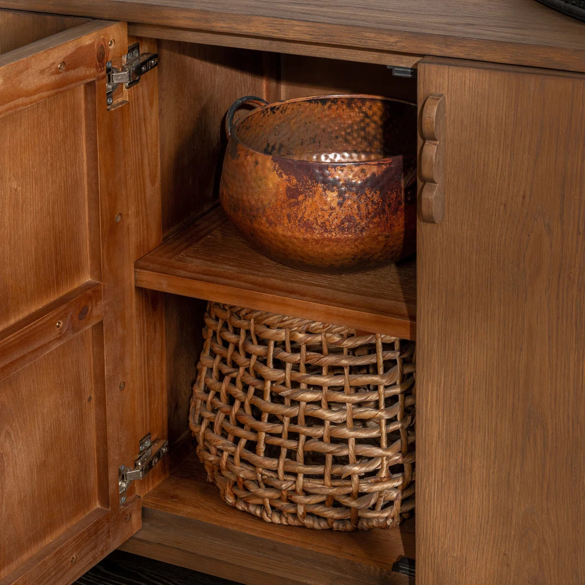 Classic Home Tacoma 4-Door Wood Sideboard Buffet