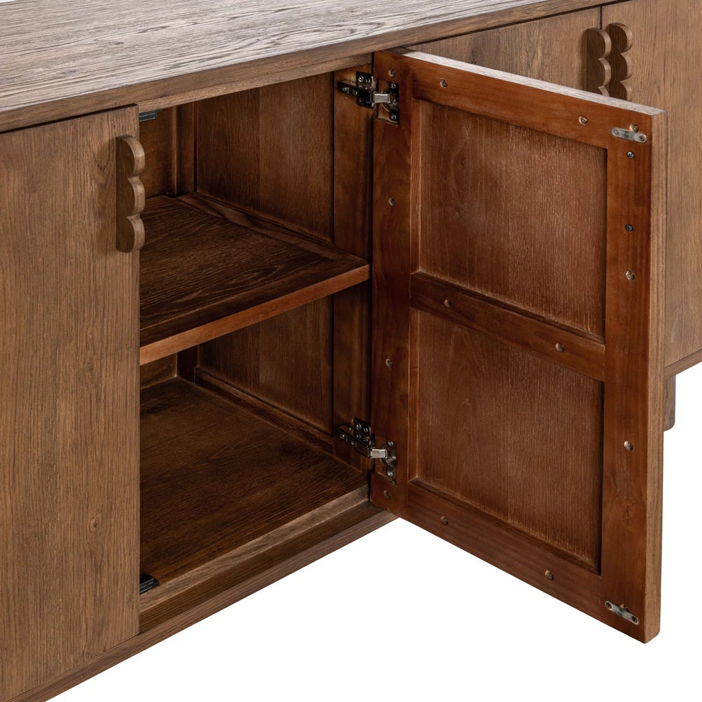 Classic Home Tacoma 4-Door Wood Sideboard Buffet