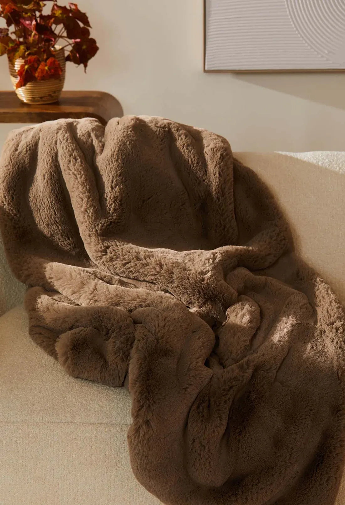 UnHide Faux Fur Blanket